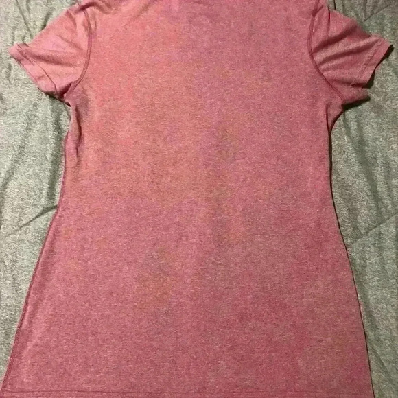 Adidas Climalite Mauve Tee Size Medium - Picture 2 of 9